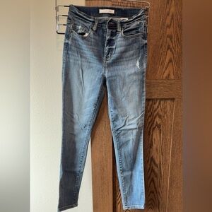 Eunina Blue Skinny Jeans